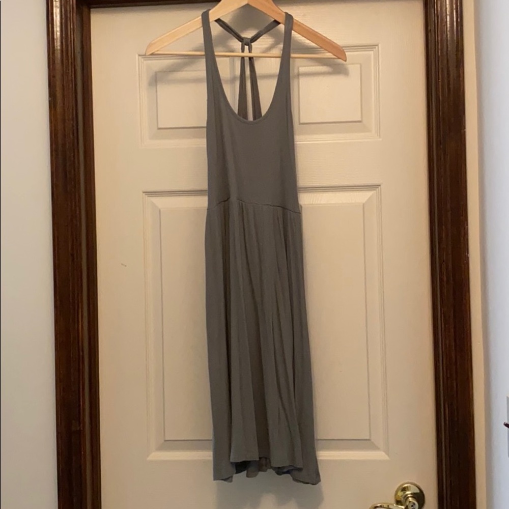 Mudd olive green sundress- like new